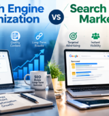 Search Engine Optimization vs Search Engine Marketing Search Engine Optimization vs Search Engine Marketing: What’s the Difference?